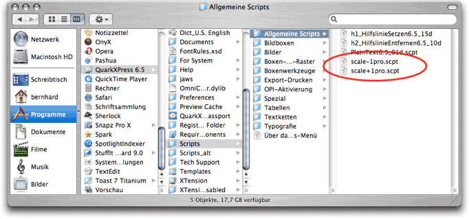 Screenshot - 1%-AppleScripts im Scripts-Folder
