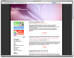 Browser-Screenshot - www.georgobermayr.de