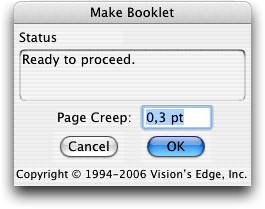 Screenshot – Bookletizer