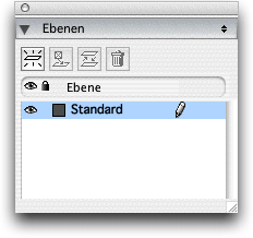 Screenshot – Ebenen in QuarkXPress