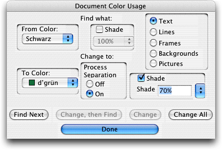 Screenshot – ColorManager