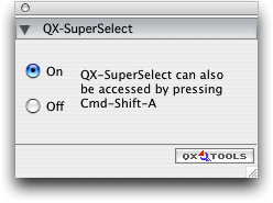 Screenshot – QX-SuperSelect